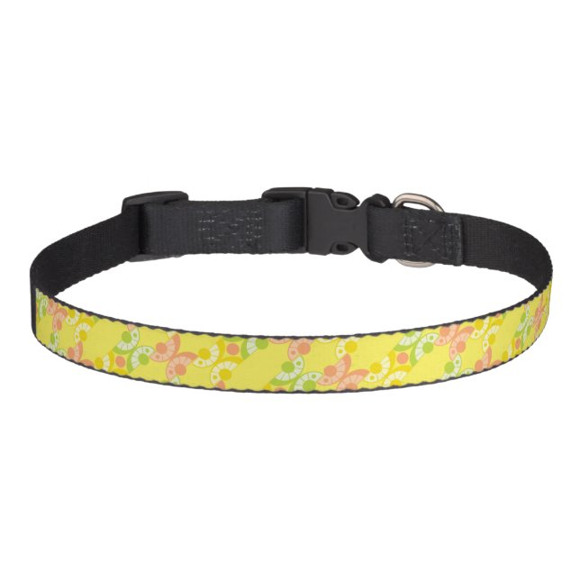 Retro Citrus Pet Collar (3 Sizes) (Front)