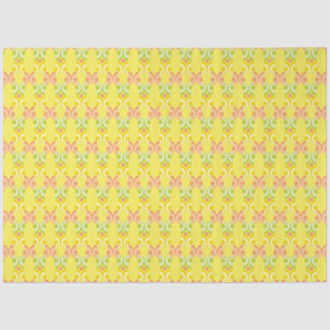 Retro Citrus Tissue Paper (Front)