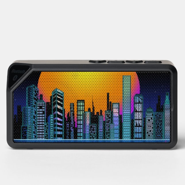 Retro City Bluetooth Speaker (Front)