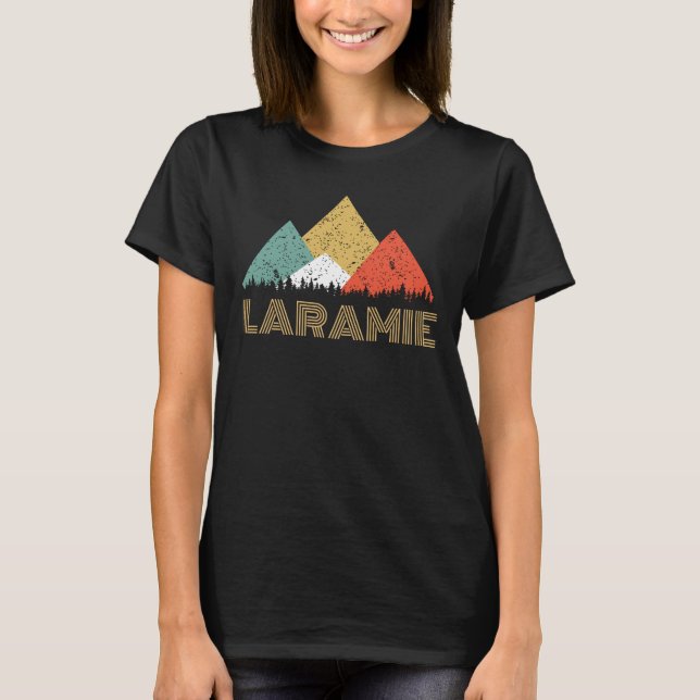 Retro City of Laramie Mountain Shirt (Front)