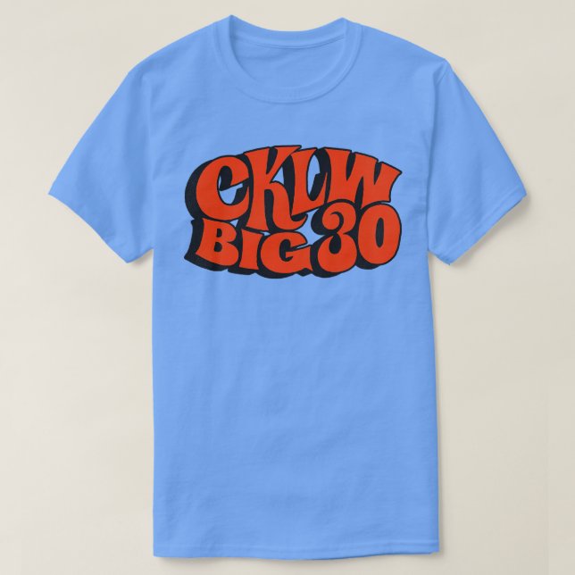 Retro CKLW 800 Windsor Radio Station T-Shirt (Design Front)