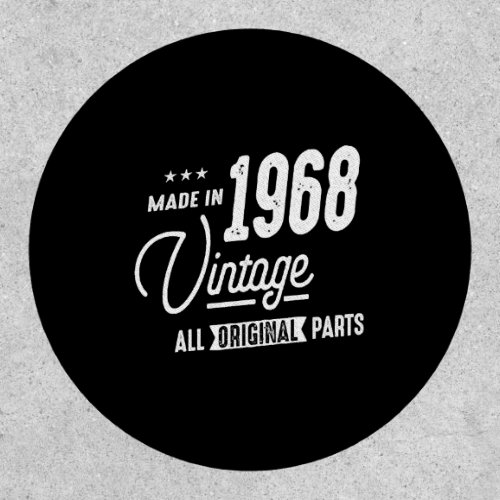 Retro Classic 1968 Vintage Patch