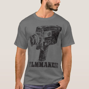 Retro Classic Camera Cameraman Filmmaker Gift T-Shirt