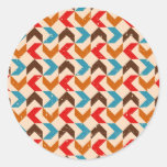 Retro Classic Round Sticker