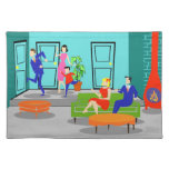 Retro Classic Television Placemat