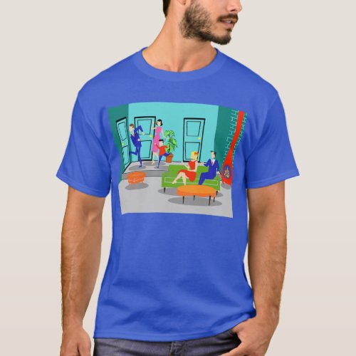 Retro Classic Television T_Shirt