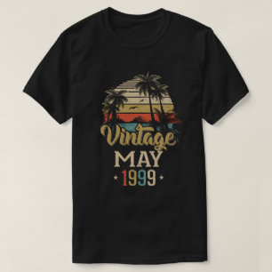 Retro Classic Vintage May 1999 20Th Birthday Gift T-Shirt