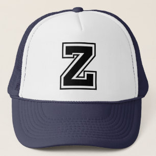 Retro Classic "Z" Monogram Trucker Hat