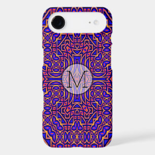 Retro Classy Kaleidoscope Pattern Design iPhone 17 Air Case