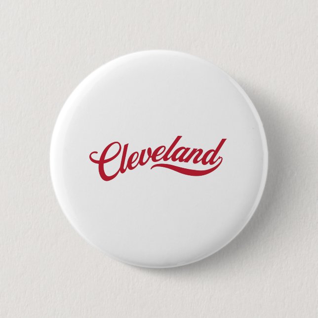 Retro Cleveland Button (Front)