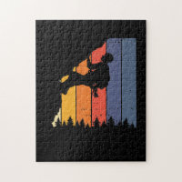 Retro Climbing Bouldering Rock Climbing