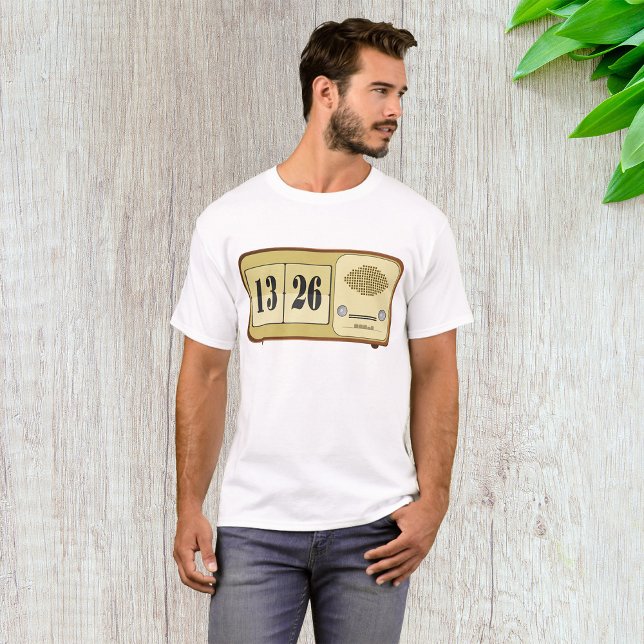 Retro Clock Radio T-Shirt (Creator Uploaded)