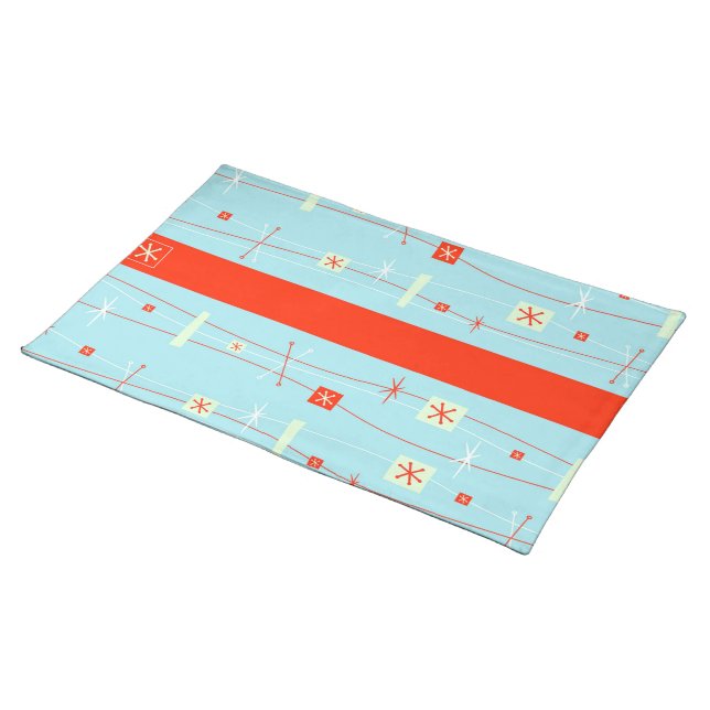 Retro Cloth Placemat (On Table)
