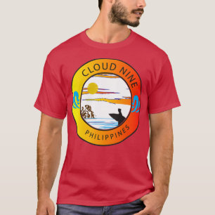 Retro Cloud Nine Philippines surfing T-Shirt