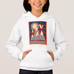 Retro Cloudmont Ski 80s Hoodie