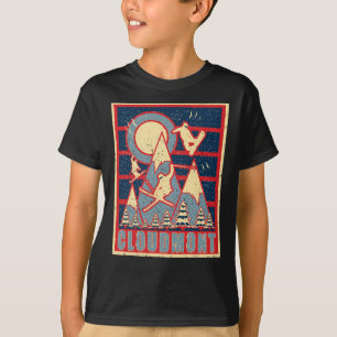 Retro Cloudmont Ski 80s T-Shirt