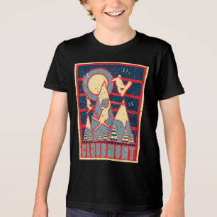 Retro Cloudmont Ski 80s Tri-Blend Shirt