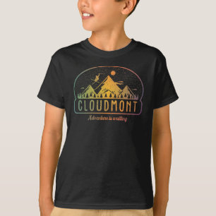 Retro Cloudmont Ski Adventure is Waiting T-Shirt