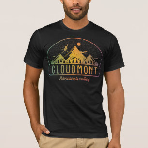 Retro Cloudmont Ski Adventure is Waiting T-Shirt