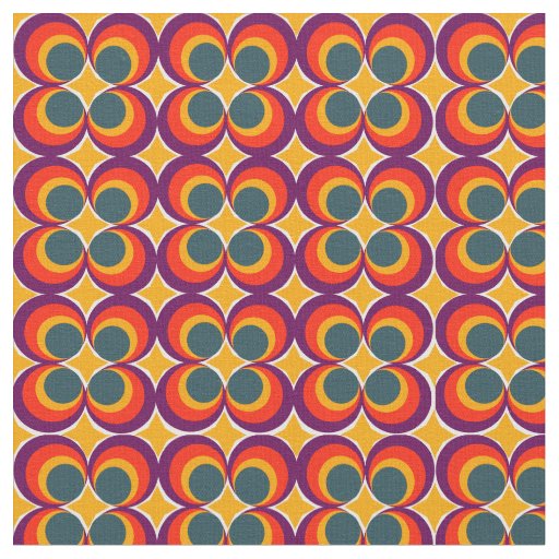 Retro Clovers Fabric