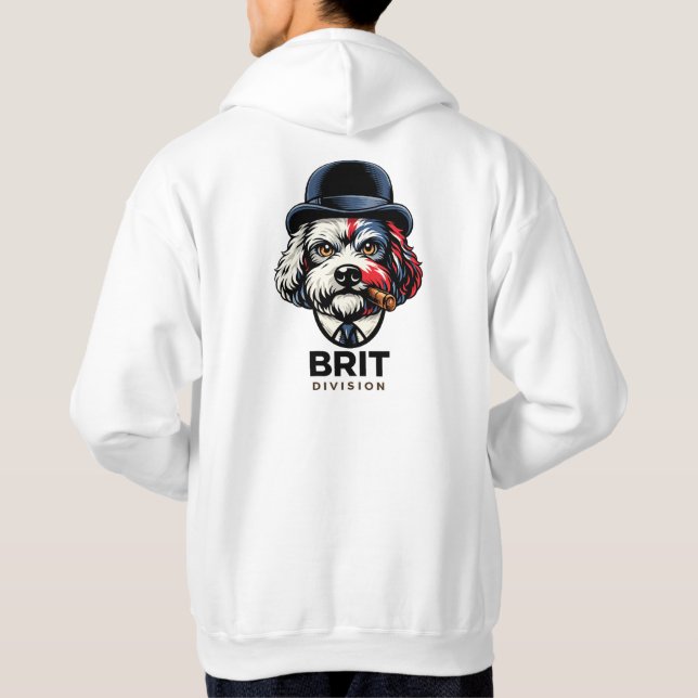 Retro Cockapoo Streetwear Hoodie (Back)