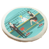 Retro Cocktail Lounge Sugar Cookies (Angled)