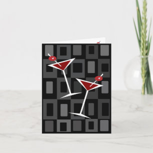 Retro Cocktail Party Invitation