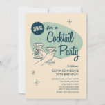 Retro Cocktail Party Invitations at Zazzle