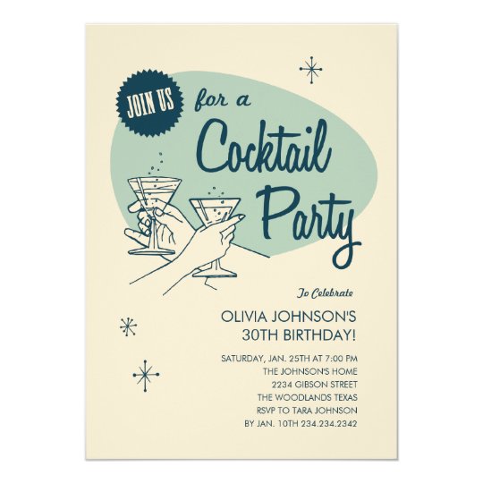 Cocktail Party Invitation 3