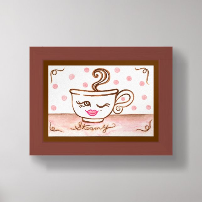 Retro Coffee Art  Framed Art (Framed Front)