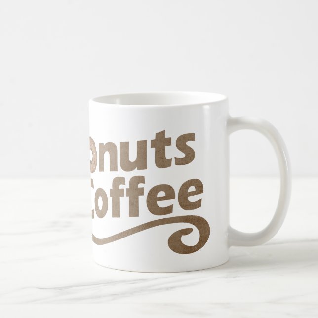 Retro Coffee & Donuts Mug (Right)