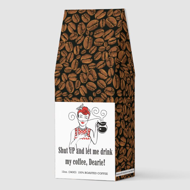 Retro Coffee Drinker  (Front)