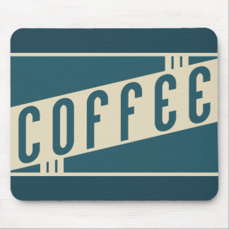retro coffee mouse pad