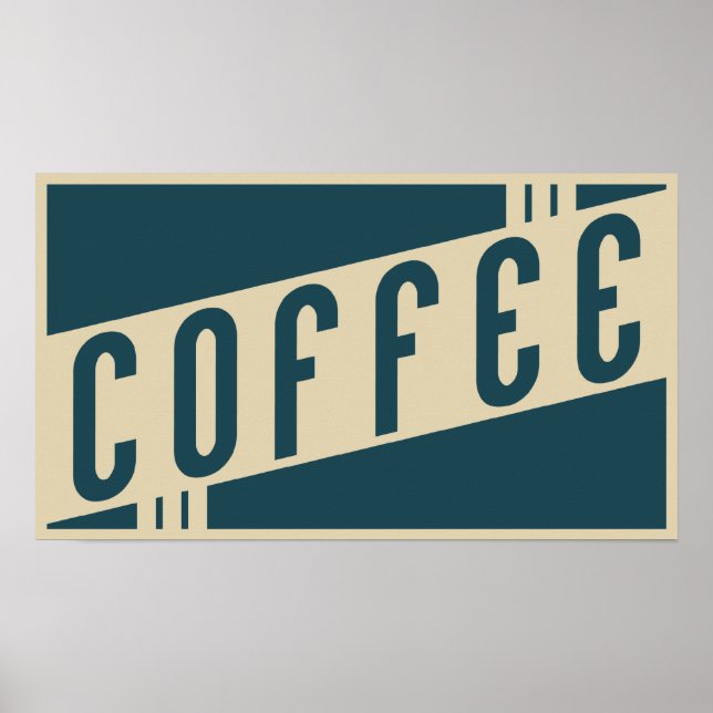 retro coffee poster (Front)
