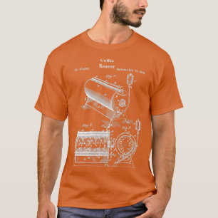 Retro Coffee Roaster - Dark Roast Bean Roasting T-Shirt