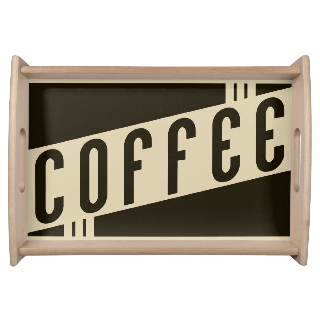 retro coffee serving tray (Front)