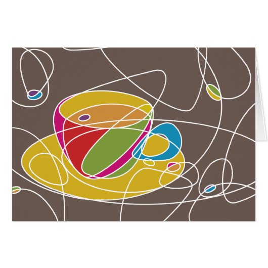 retro COFFEE shapes (Front Horizontal)