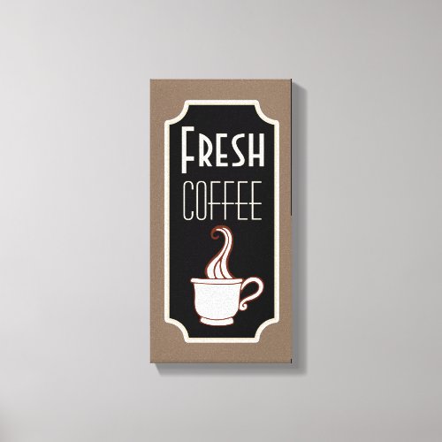 Retro Coffee Shop Art Sign 
