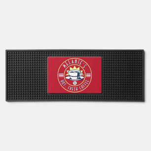 Retro Coffee Shop Café Diner Template Bar Mat