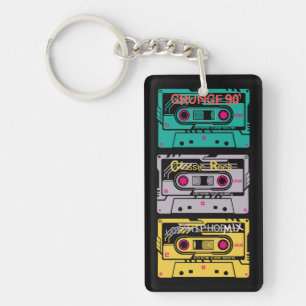 Retro Collection Tapes Keychain