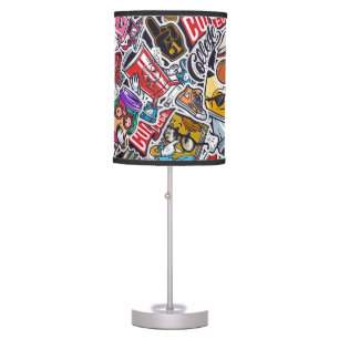 Retro College Vibes Table Lamp – Light Up Fun!