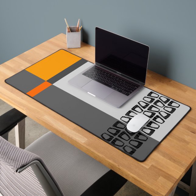 Retro Color Block Desk Mat (Office 2)