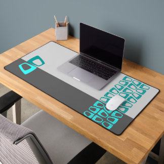 Retro Color Block Desk Mat