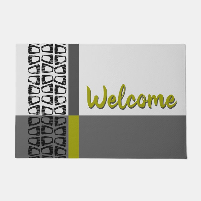 Retro Color Block Doormat (Front)