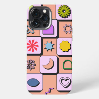 Retro Color Pattern Personalized Case-Mate iPhone 13 Pro Max Case