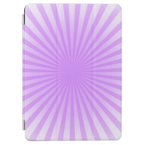 Retro Colorburst _ Light Purple iPad Air Cover
