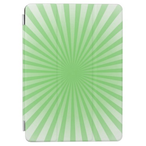 Retro Colorburst _ Lime Green iPad Air Cover