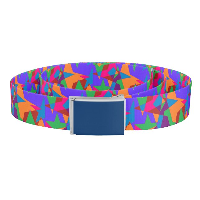 Retro Colorful Abstract Belt (Coil)