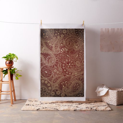 Retro Colorful Beautiful Boho Bohemian Fabric