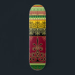 Retro Colorful Burgundy Green Abstract Trendy Cool Skateboard<br><div class="desc">This retro design features a colorful abstract pattern #skateboarding #skate #skateboard #skatelife #sk #skateboardingisfun #skater #skatepark #skateshop #skateeverydamnday #skateeverydamnday #skateboarder #skateboards #skating #life #skatergirl #trendy #cool #outdoor</div>